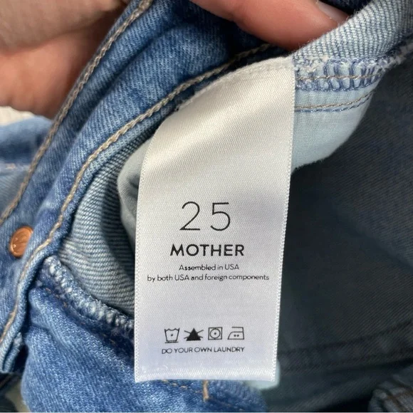 Mother Denim Jeans THE DAZZLER YOKE
FRONT ANKLE in wunderdust size 25 - Picture 11 of 12